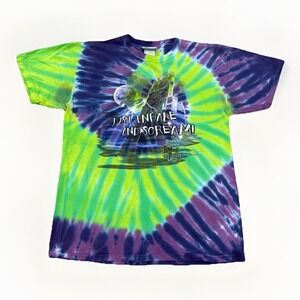 Disney Twilight Zone Tower of Terror Shirt Merns M Tie Dye Halloween Y2k Vintage